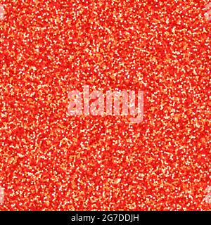 Rot Glitzer nahtloses Muster, glänzende Party-Hintergrund mit Silber Schimmer Textur oder vielleicht ist es ein Kaviar. Abstrakter Hintergrund für Urlaubsvektoren. Stock Vektor