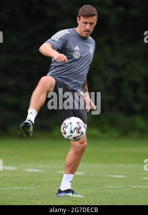 13. Juli 2021, Hessen, Frankfurt/Main: Max Kruse nimmt am Abschlusstraining der deutschen Olympiamannschaft im Frankfurter Stadion Teil. Das Olympische Fußballturnier in Tokio findet vom 22. Juli bis 7. August statt. Foto: Arne Dedert/dpa Stockfoto