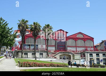 Markt Ferreira Borges, Mercado Ferreira Borges, Porto, Portugal, Europa Stockfoto