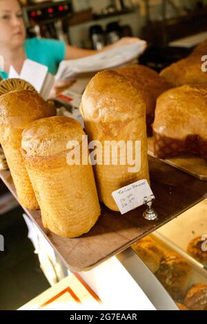 Dose Brioche in der Old Town Bakery in Key West, Florida, FL, USA Stockfoto