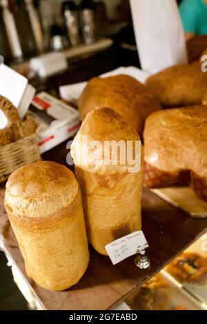 Dose Brioche in der Old Town Bakery in Key West, Florida, FL, USA Stockfoto