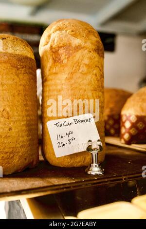 Dose Brioche in der Old Town Bakery in Key West, Florida, FL, USA Stockfoto