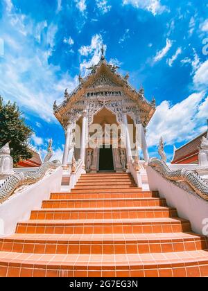 Wat Thap Pho Thong Tempel in Ratchaburi, Thailand Stockfoto