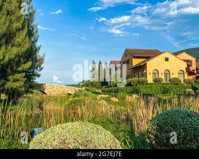 Toscana Valley im Khao Yai Nationalpark, Nakhon Ratchasima in Thailand Stockfoto