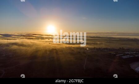 Sonnenaufgang in Kilcunda Stockfoto