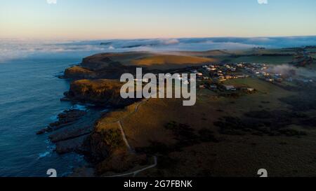 Sonnenaufgang in Kilcunda Stockfoto