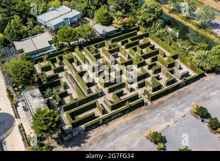 Secret Space Maze in Ratchaburi, Thailand Stockfoto