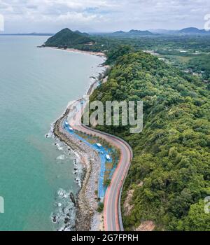 Noen Nangphaya Aussichtspunkt in Rayong, Thailand Stockfoto