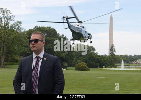 Washington, Usa. Juli 2021. US-Präsident Joe Biden reist nach Philadelphia im Weißen Haus in Washington DC. Kredit: SOPA Images Limited/Alamy Live Nachrichten Stockfoto