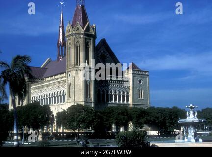 Frere Hall Karachi Pakistan. Zum Gedenken an Sir Bartle Frere, Kommissar von sind, 1851-1859, Stockfoto