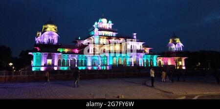 Albert Hall Museum befindet sich in Jaipur, Rajasthan, Indien Stockfoto