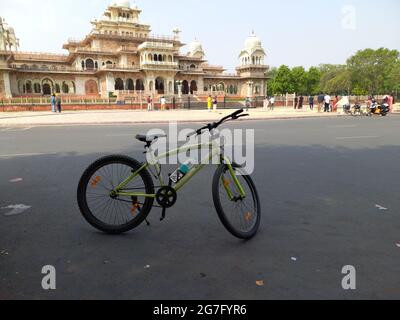Albert Hall Museum befindet sich in Jaipur, Rajasthan, Indien Stockfoto