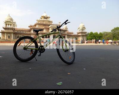 Albert Hall Museum befindet sich in Jaipur, Rajasthan, Indien Stockfoto