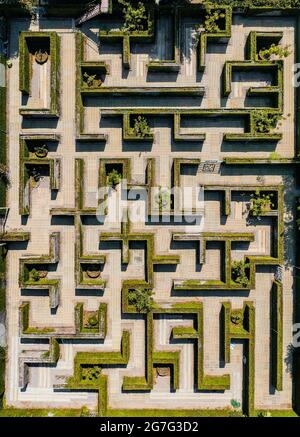 Secret Space Maze in Ratchaburi, Thailand Stockfoto