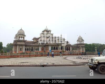 Albert Hall Museum befindet sich in Jaipur, Rajasthan, Indien Stockfoto