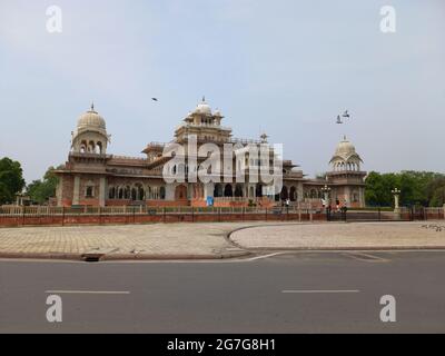 Albert Hall Museum befindet sich in Jaipur, Rajasthan, Indien Stockfoto