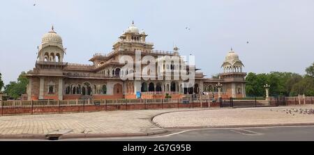 Albert Hall Museum befindet sich in Jaipur, Rajasthan, Indien Stockfoto