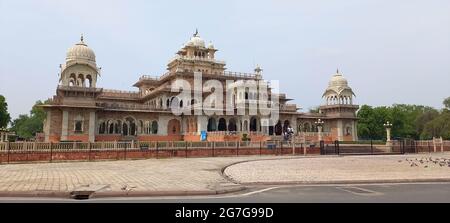 Albert Hall Museum befindet sich in Jaipur, Rajasthan, Indien Stockfoto