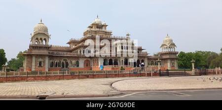 Albert Hall Museum befindet sich in Jaipur, Rajasthan, Indien Stockfoto