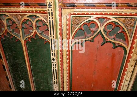 St. Mary's Dennington, Suffolk Stockfoto