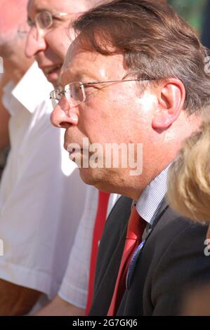 47. Deutsch-Amerikanisches Volksfest in Berlin 2007, Klaus Uwe Benneter Stockfoto