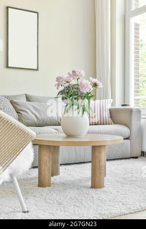 Interieur von Luxus und schönes Wohnzimmer Stockfoto