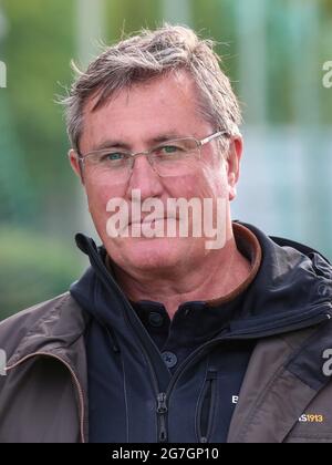 Ehemaliger Deutscher Diskus-Werfer Jürgen Schult Beim Schönebecker Solecup 2021 Stockfoto