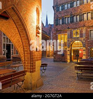 Böttcherstraße in der Bremer Altstadt, Deutschland, Bremen Stockfoto