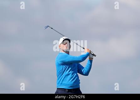 Aktenfoto vom 20-07-2019 von Englands Tom Lewis. Ausgabedatum: Mittwoch, 14. Juli 2021. Stockfoto