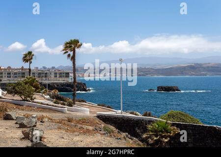 Strand von Playa del Confital in Las Palmas, Gran Canaria (Spanien) Stockfoto