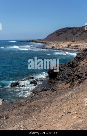 Strand von Playa del Confital in Las Palmas, Gran Canaria (Spanien) Stockfoto