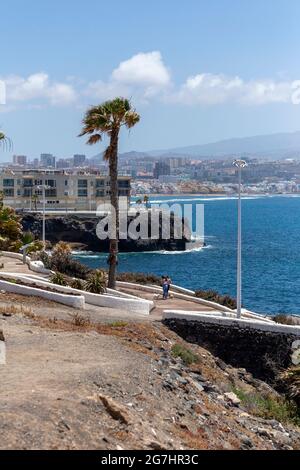 Strand von Playa del Confital in Las Palmas, Gran Canaria (Spanien) Stockfoto