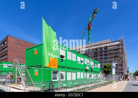 bam-Neubau für die Schleswig-Holstein Investment Bank in Kiel Stockfoto