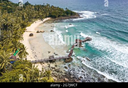 Haad Noi, Ao Noi Beach in Koh Kood, trat, Thailand Stockfoto