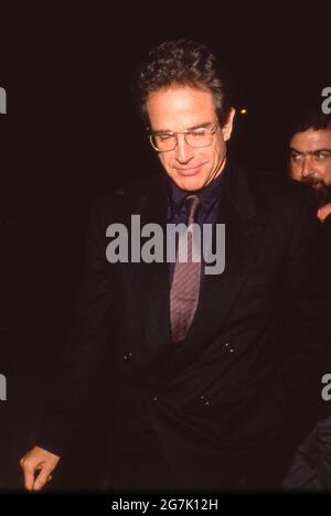 Warren Beatty um die 1980er Jahre Credit: Ralph Dominguez/MediaPunch Stockfoto