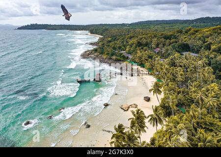 Haad Noi, Ao Noi Beach in Koh Kood, trat, Thailand Stockfoto