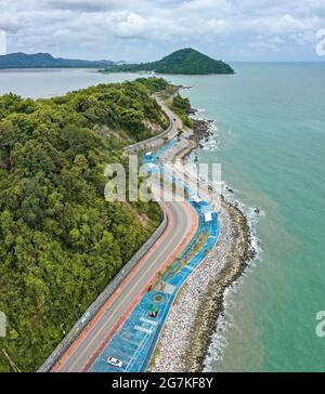 Noen Nangphaya Aussichtspunkt in Rayong, Thailand Stockfoto