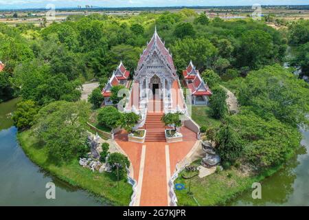 Wat Thap Pho Thong Tempel in Ratchaburi, Thailand Stockfoto