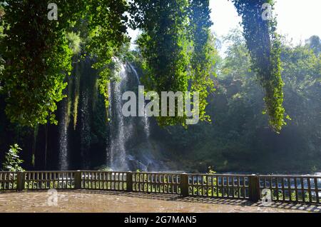 Upper Duden Falls. Fluss Duden in der Türkei. Stockfoto