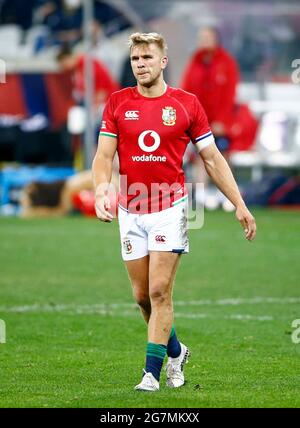 Chris Harris von den Britischen und Irischen Löwen während des Spiels der Castle Lager Lions Series im Cape Town Stadium, Kapstadt. Bilddatum: Mittwoch, 14. Juli 2021. Stockfoto