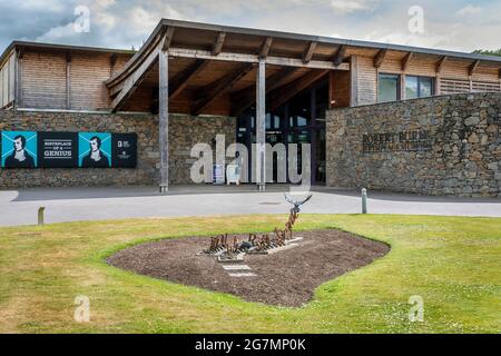 Robert Burns Geburtsmuseum, Alloway, Ayr, Ayrshire, Schottland, VEREINIGTES KÖNIGREICH Stockfoto