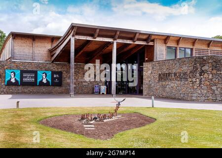 Robert Burns Geburtsmuseum, Alloway, Ayr, Ayrshire, Schottland, VEREINIGTES KÖNIGREICH Stockfoto