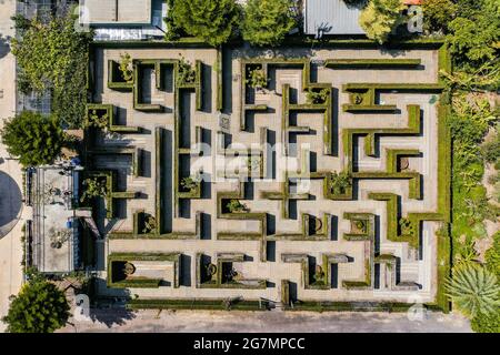 Secret Space Maze in Ratchaburi, Thailand, Südostasien Stockfoto