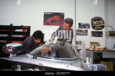 Ital Design. 20 Jahre der Firma Design Concept Cars 1988. Azteken Stockfoto