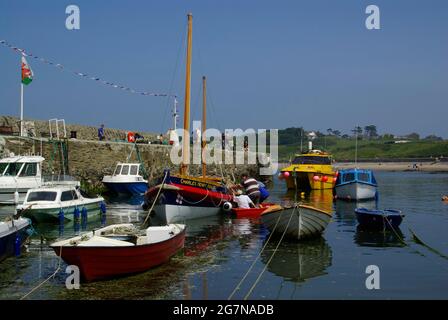 Cemaes Bay, Anglesey Stockfoto