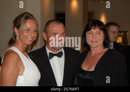 Verleihung der goldenen Sportpyramide im Adlon Berlin 2008 Stockfoto