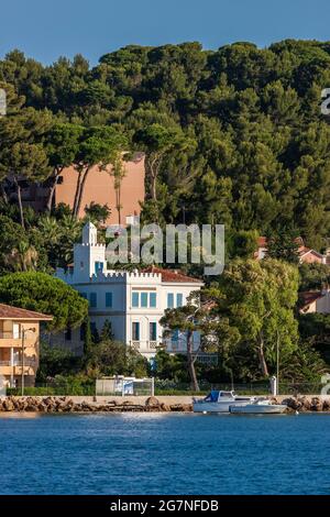 FRANKREICH, VAR (83) LA SEYNE-SUR-MER, TAMARIS CORNICHE Stockfoto