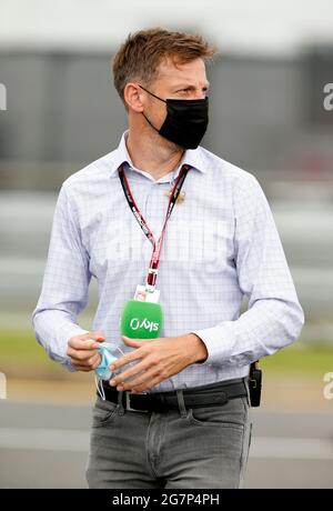 BUTTON Jenson (gbr) ehemaliger f1-Fahrer beim Formel 1 Pirelli British Grand Prix 2021, 10. Lauf der FIA Formel 1-Weltmeisterschaft 2021 vom 16. Bis 18. Juli 2021 auf dem Silverstone Circuit, in Silverstone, Großbritannien - Foto DPPI Stockfoto