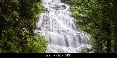 Bridal Veil Falls Provincial Park in der Nähe von Chilliwack Stockfoto