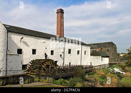 Die alte Locke's Whiskey Destillerie in Kilbeggan, Irland. Stockfoto